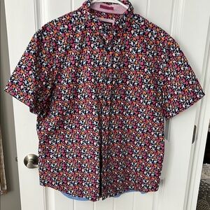 Johnston & Murphy Men's Multicolor Short Sleeve Shirts